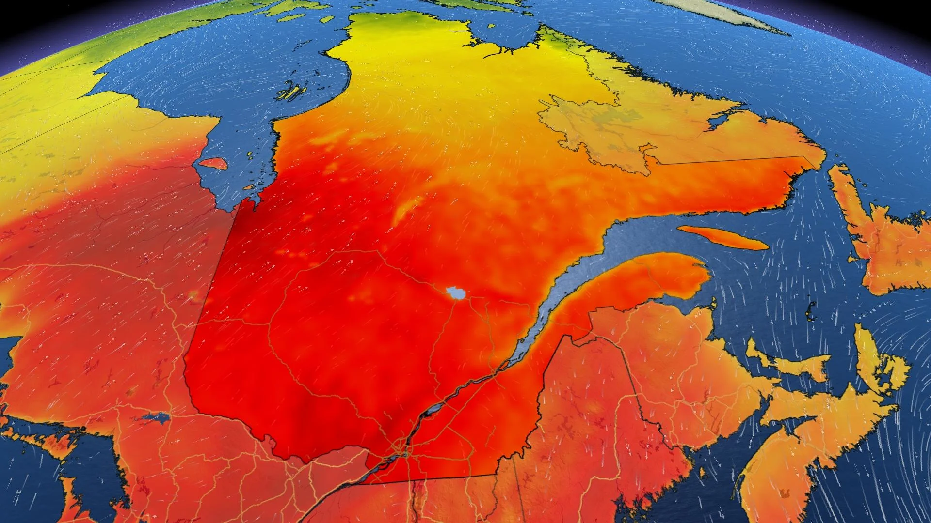 Canicule au Québec : des écoles ferment, des records tombent