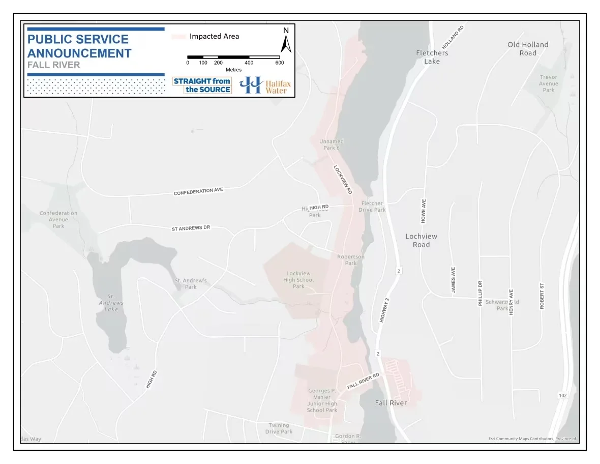 halifax-water-fletchers-lake-fall-river-flushing-flood/Halifax Water via CBC