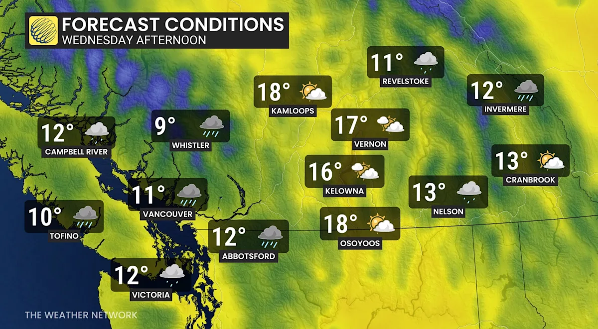 Days of rain still ahead for B.C. with atmospheric river event - The ...