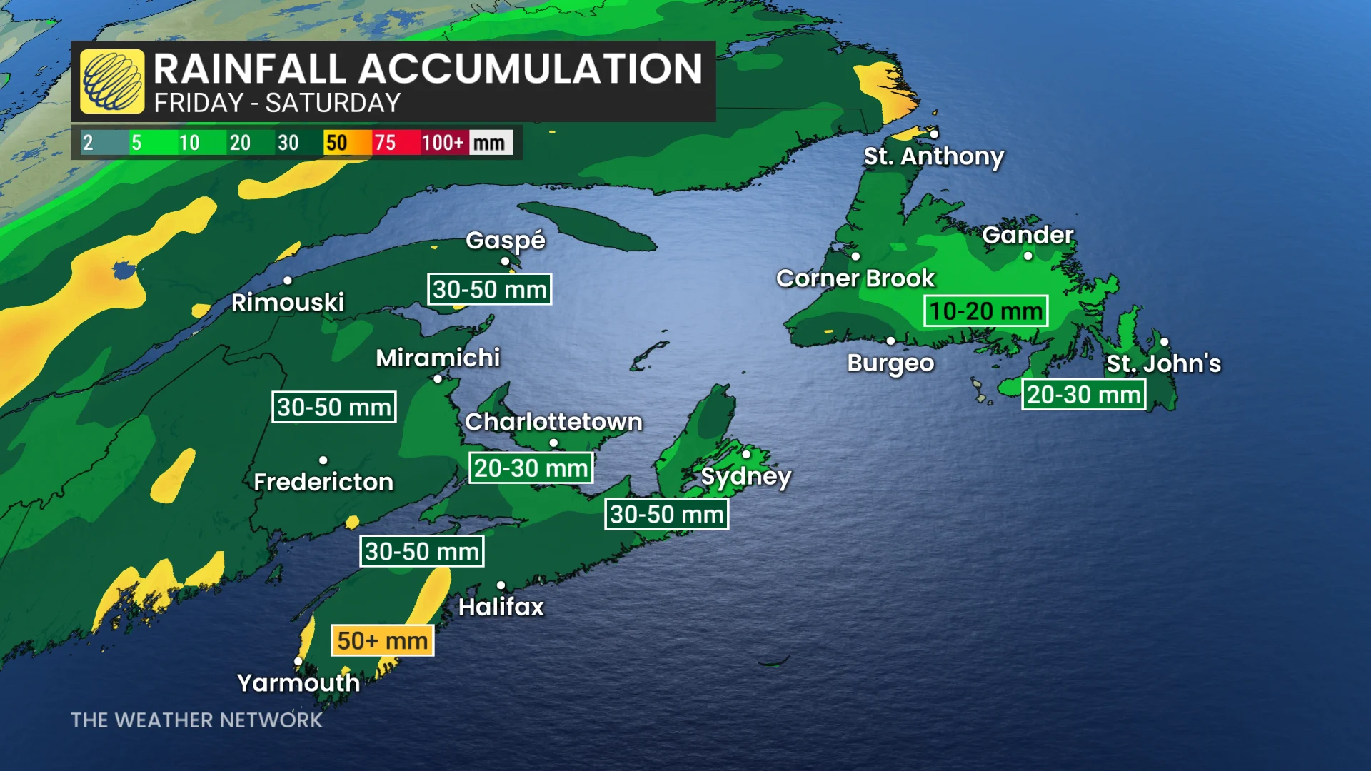 Baron - Atlantic Canada rain