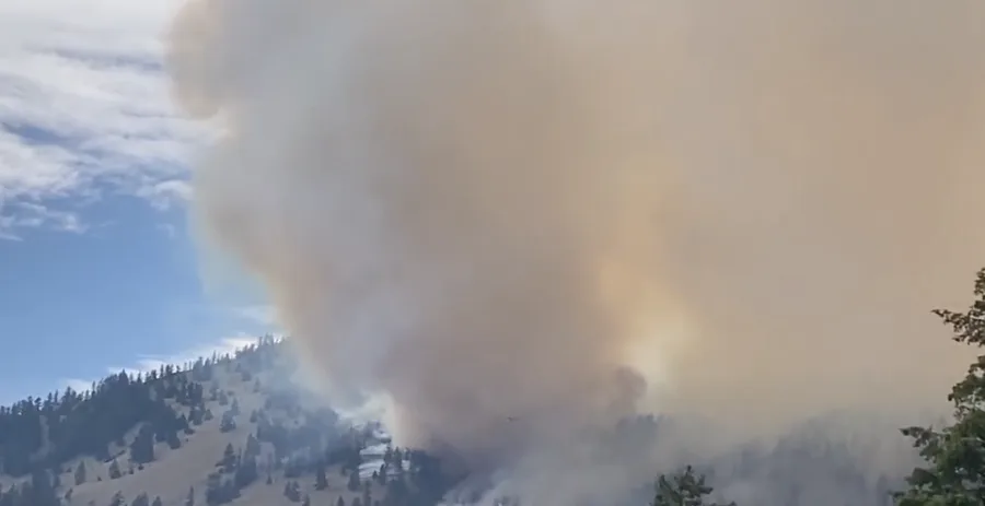 Jaclyn Whittal: Keremeos Creek wildfire. B.C. wildfire. British Columbia
