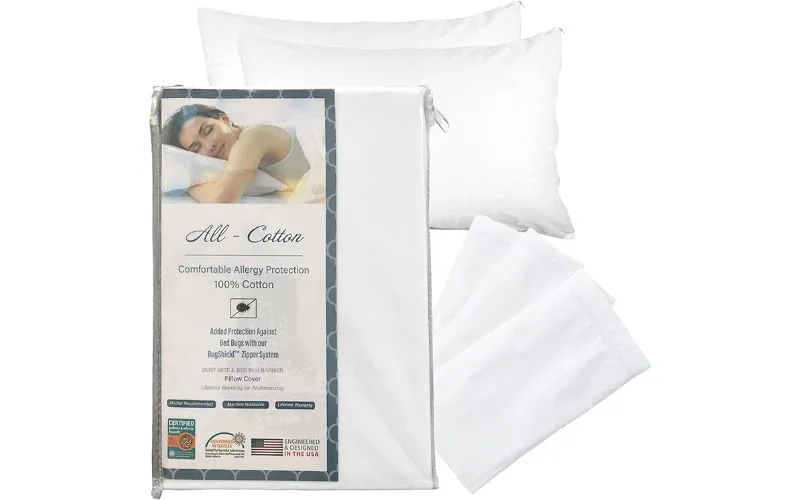 National Allergy Hypoallergenic Pillowcase (Amazon)