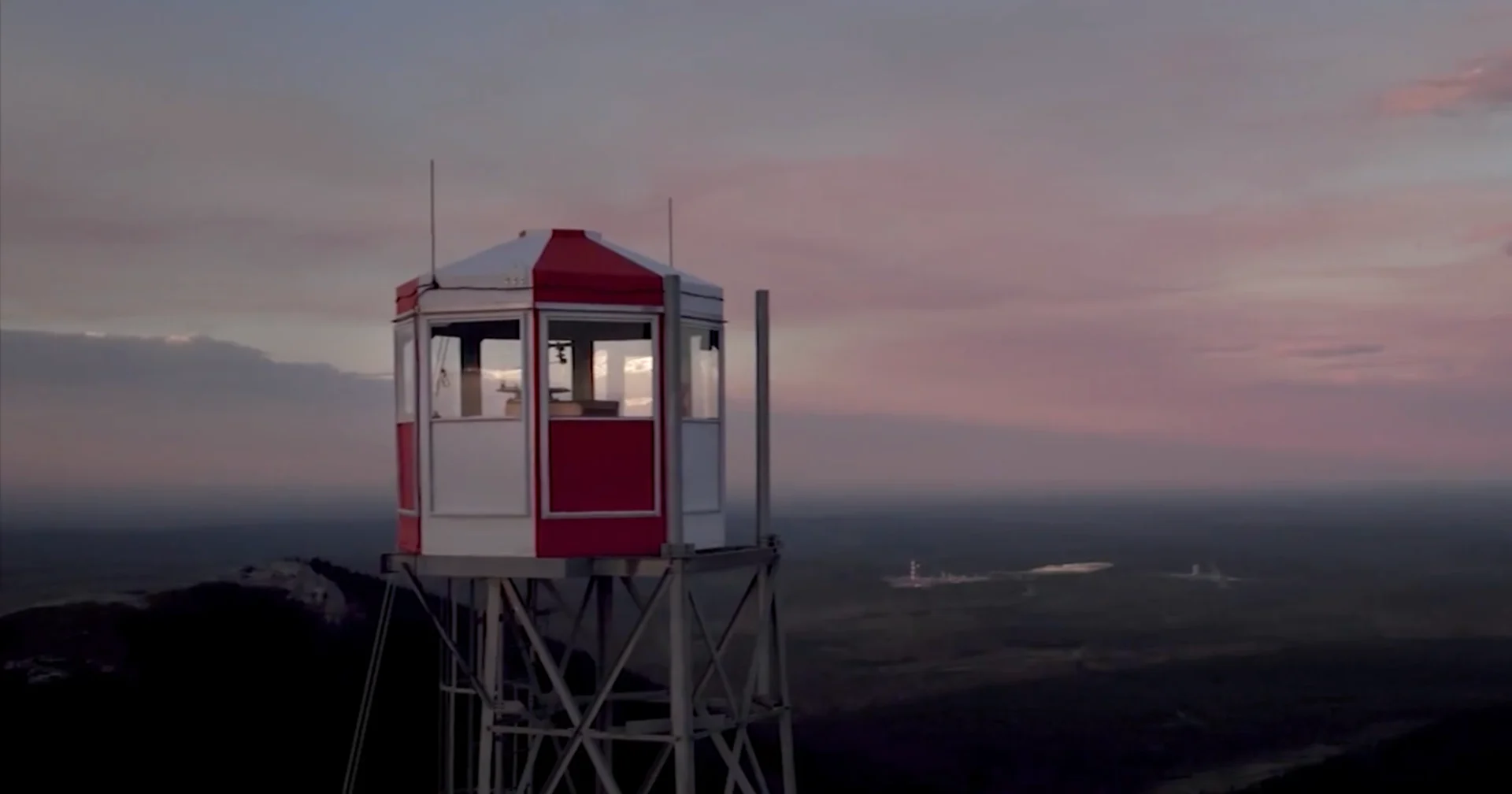 If you’ve ever wondered what it’s like to work inside a fire tower, you’re in luck. We have a firsthand look at the job, here