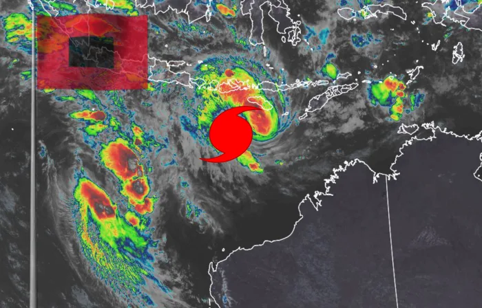 Un cyclone tropical meurtrier et destructeur s'abat sur cette région