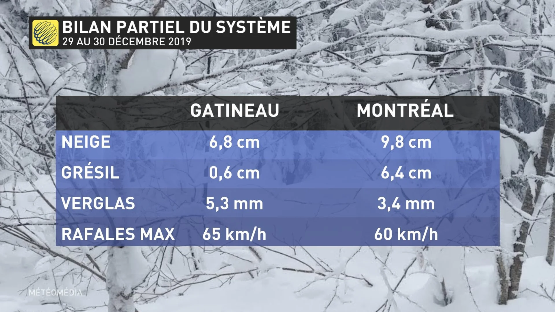 bilan partiel