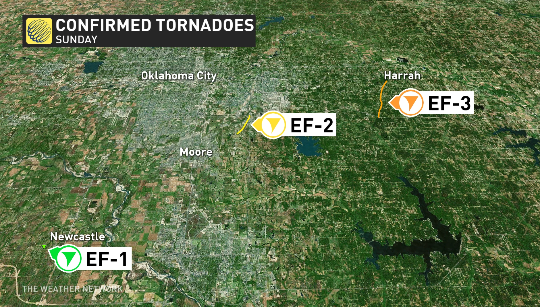 Oklahoma Tornadoes November 3 2024