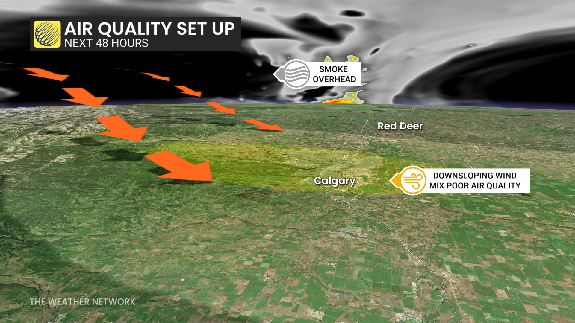 Alberta Air Quality Setup July 23 2026