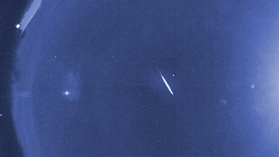 A Halley's Comet meteor shower is peaking. There's still a chance to see it!
