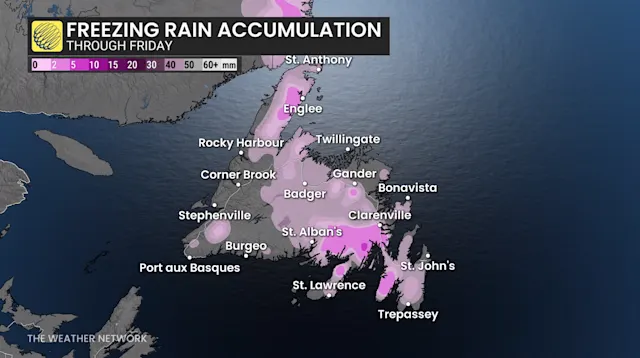 Some of Atlantic Canada to see 2026 get ushered in by winter mess - The ...