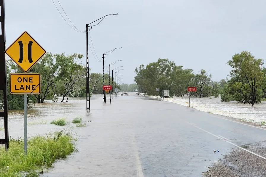 AUSTRALIA-FLOODS/ Callum Lamond/via REUTERS