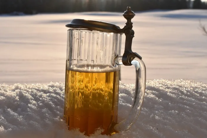 « Tempête de neige » : l’étonnante bière aux flocons