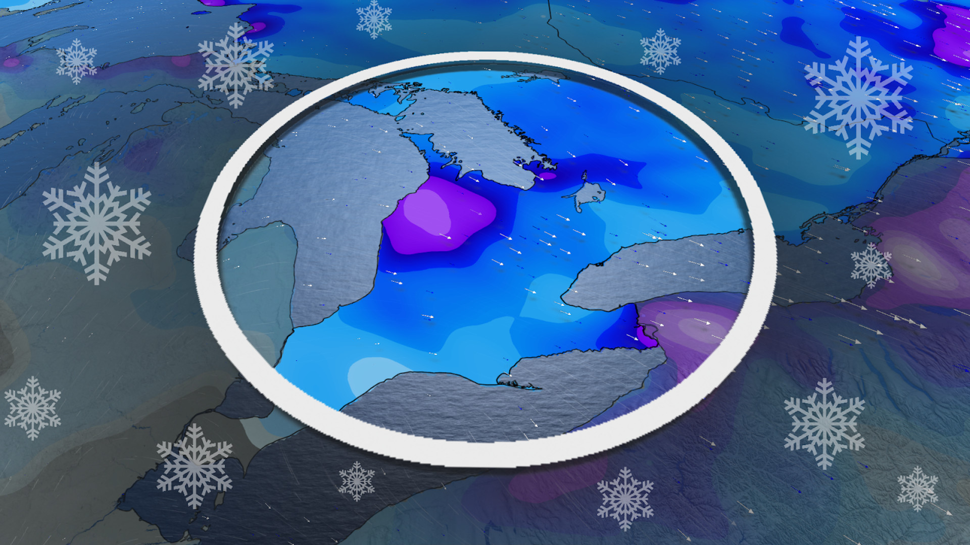 Multiple rounds of snow headed for southern Ontario this week