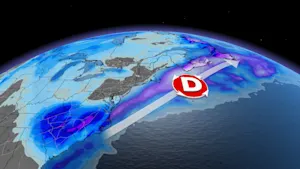 Bombe météo : jusqu'à 40 cm de neige et des vents de 120 km/h sur la côte. Détails ici.