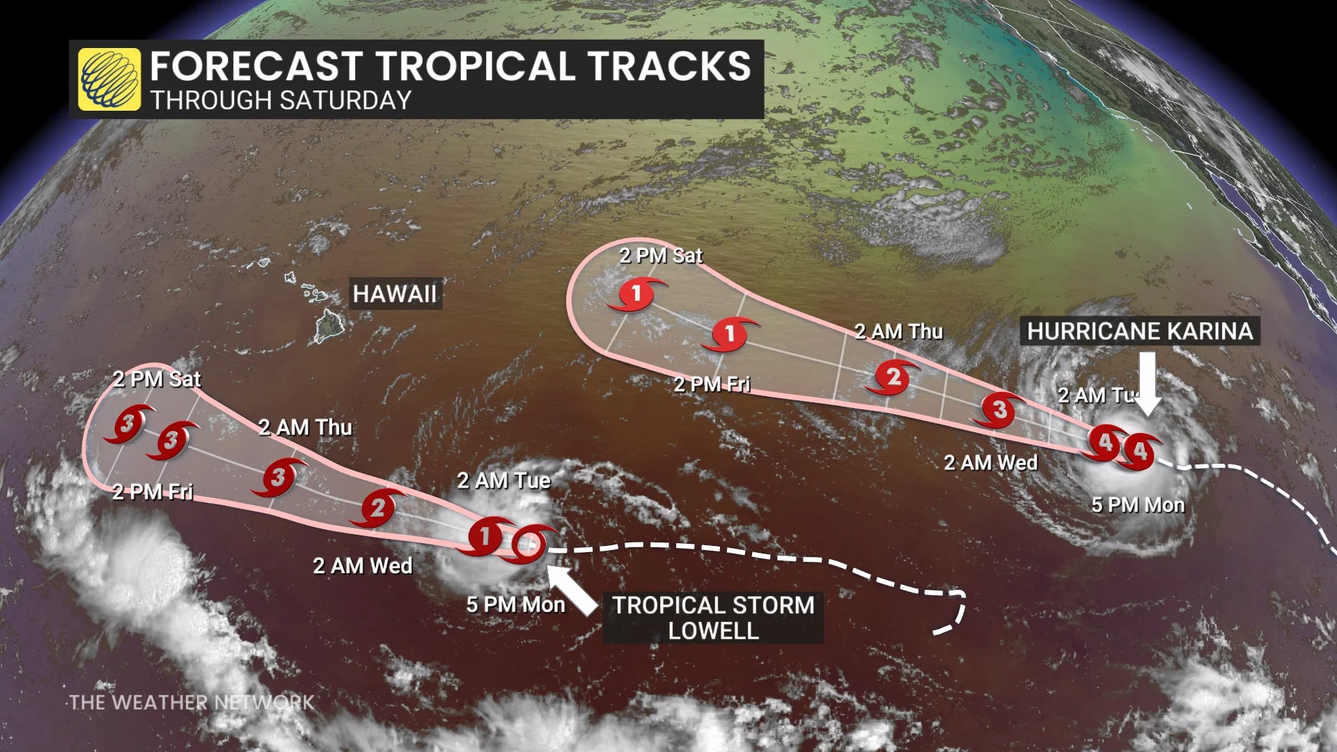 Pacific Tropical Tracks