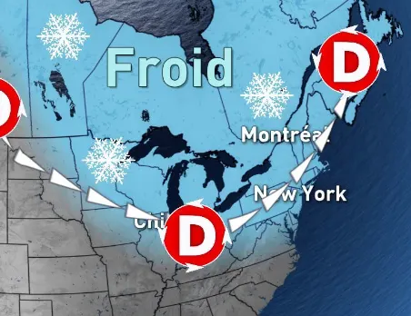 Le froid arctique s'installera confortablement