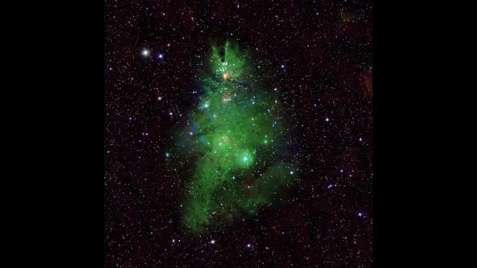 NGC2264 - Christmas Tree Cluster Combined