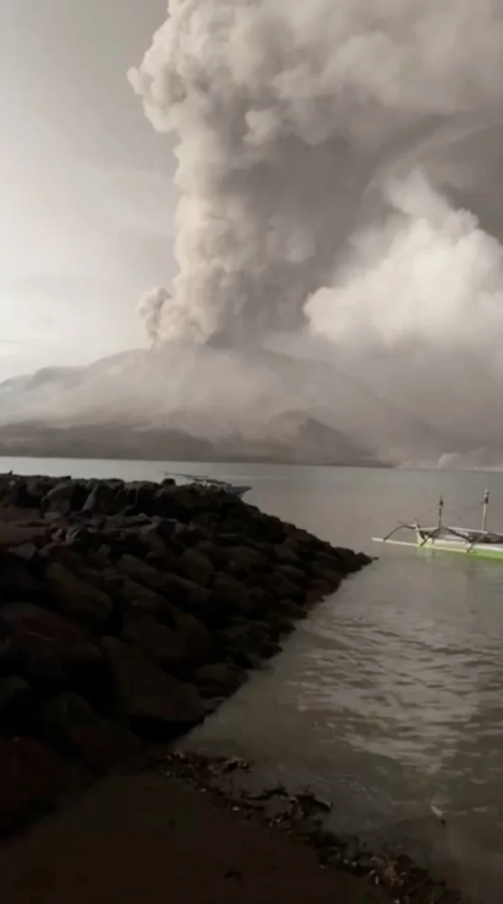 Indonesia's Ruang volcano erupts, more than 12,000 people evacuated