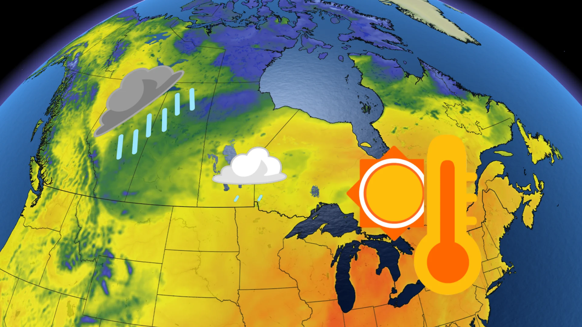 Warm sunshine, cold rain dominate Canada’s long-weekend forecast