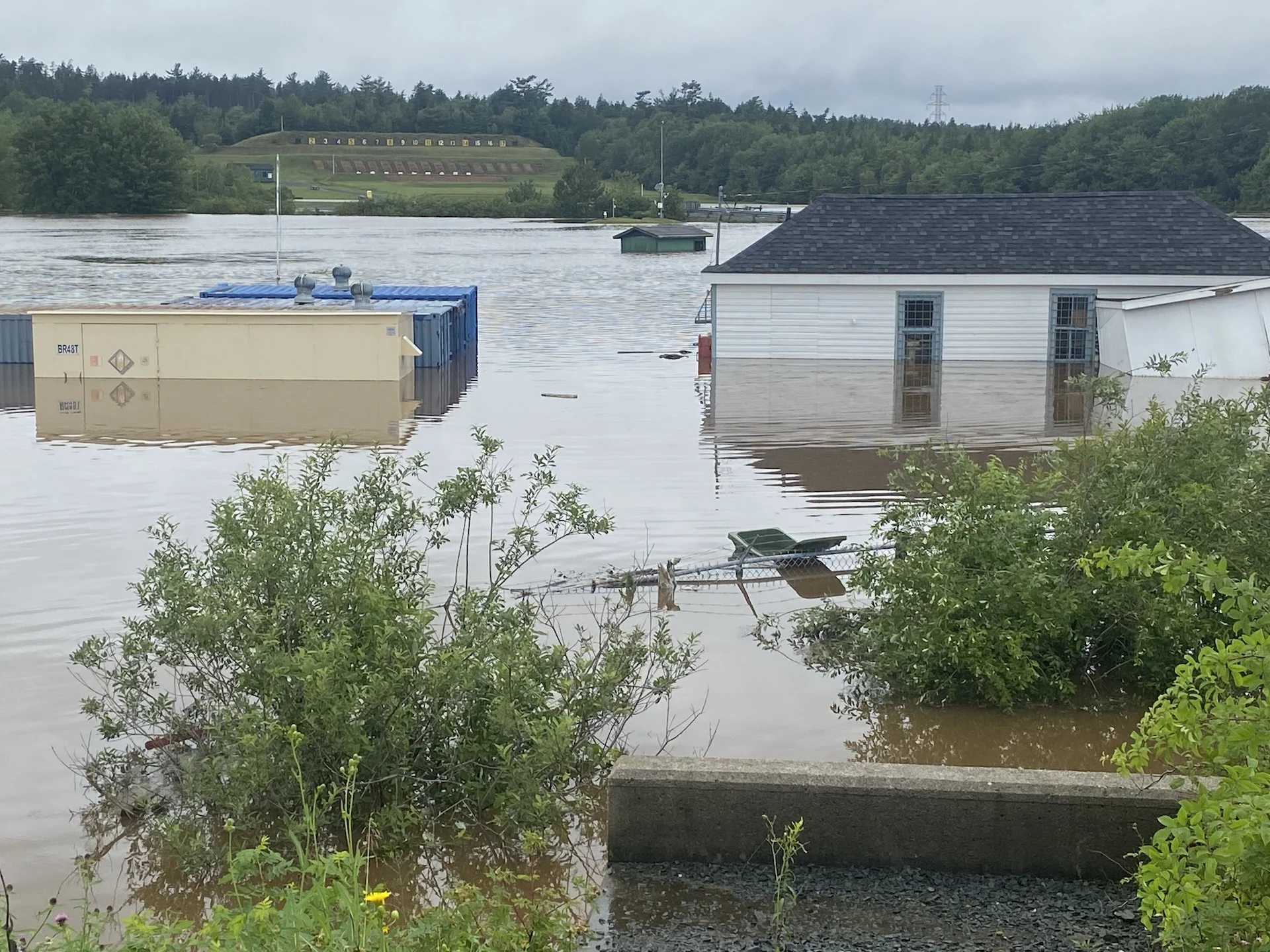 (NATHAN COLEMAN) Flooding in Halifax Nova Scotia on July 22 2023