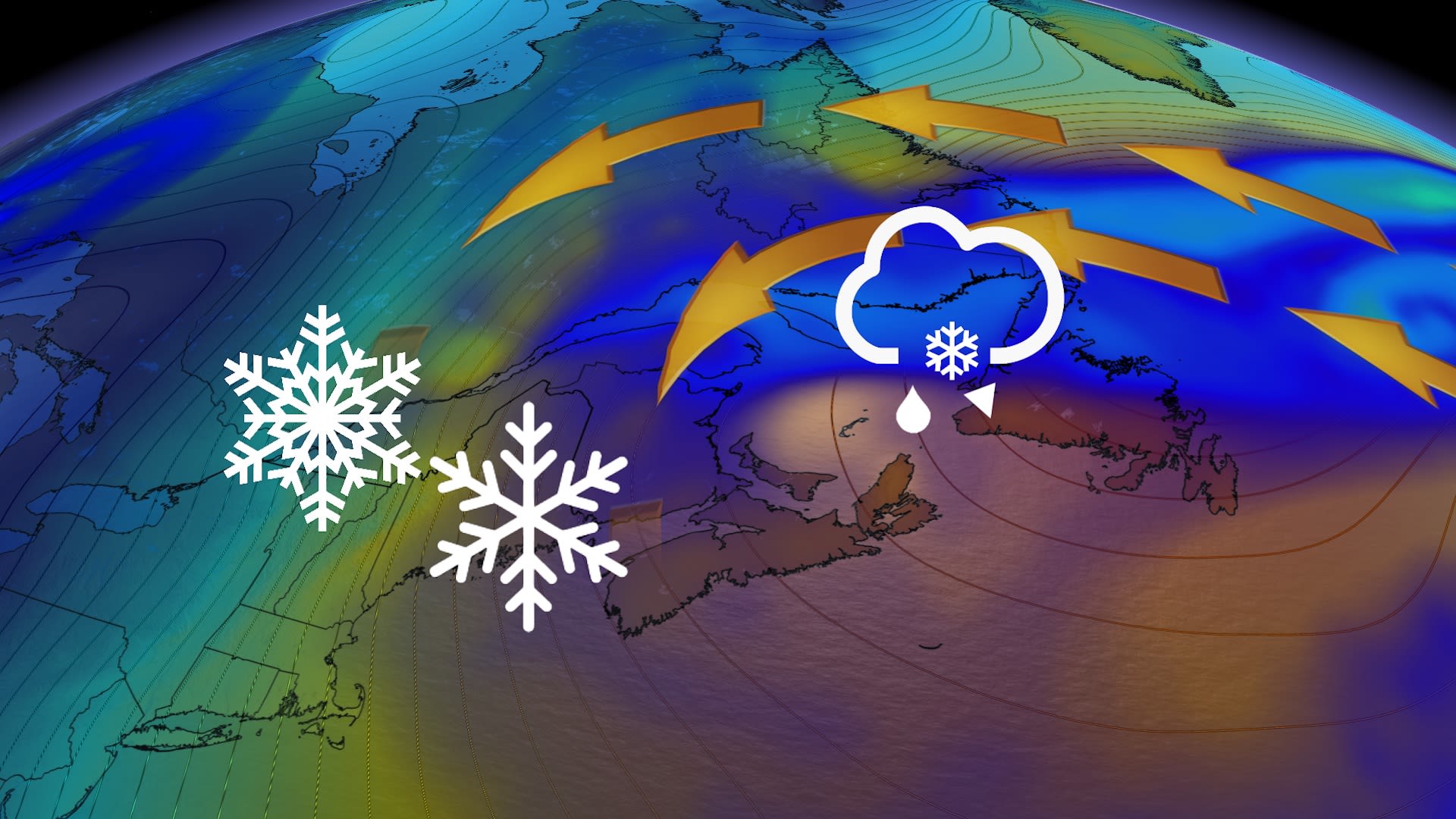 Parts of Eastern Canada see prolonged snow due to reverse storm track ...