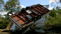 A tornado in Manitoba flipped a trailer three times — woman inside survived