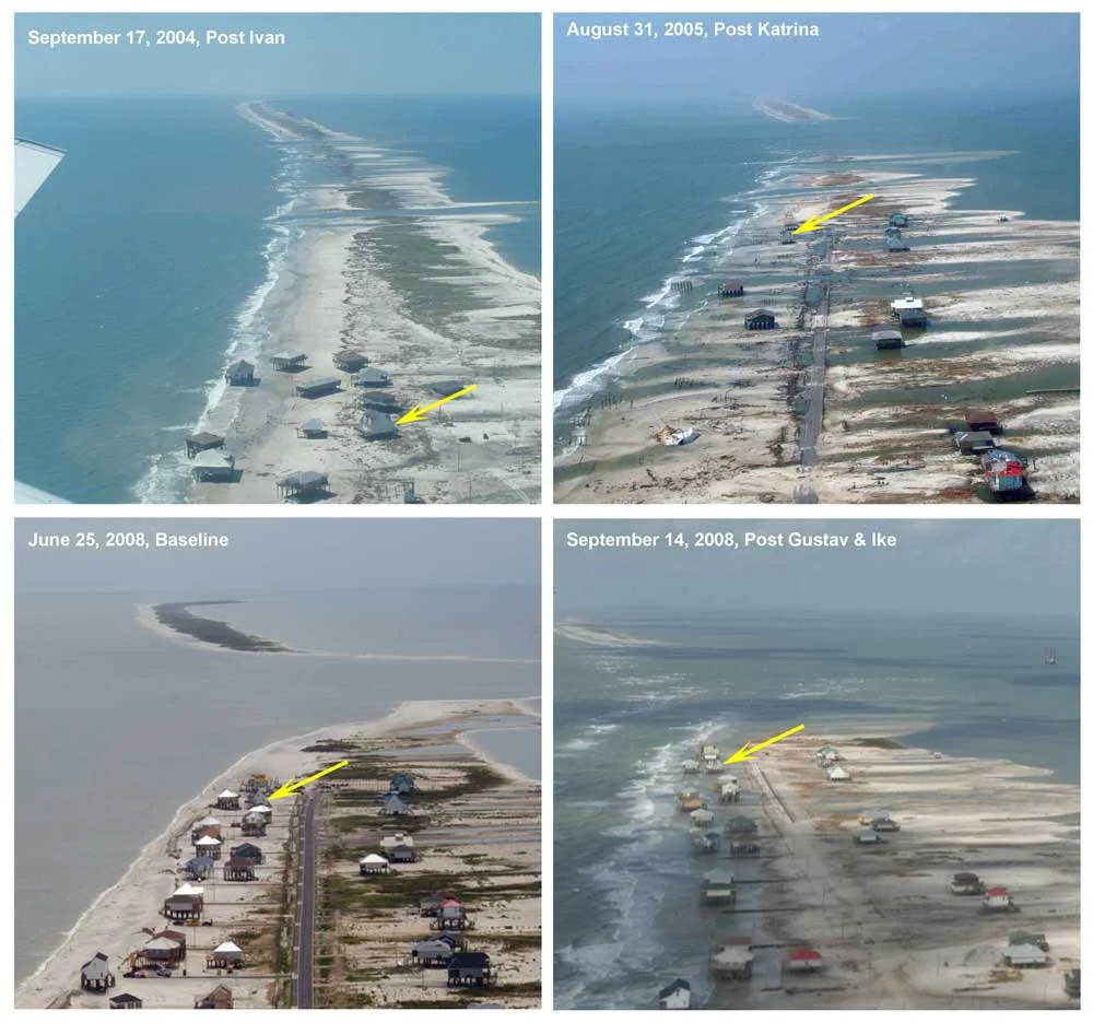 Dauphin Island Hurricane Damage