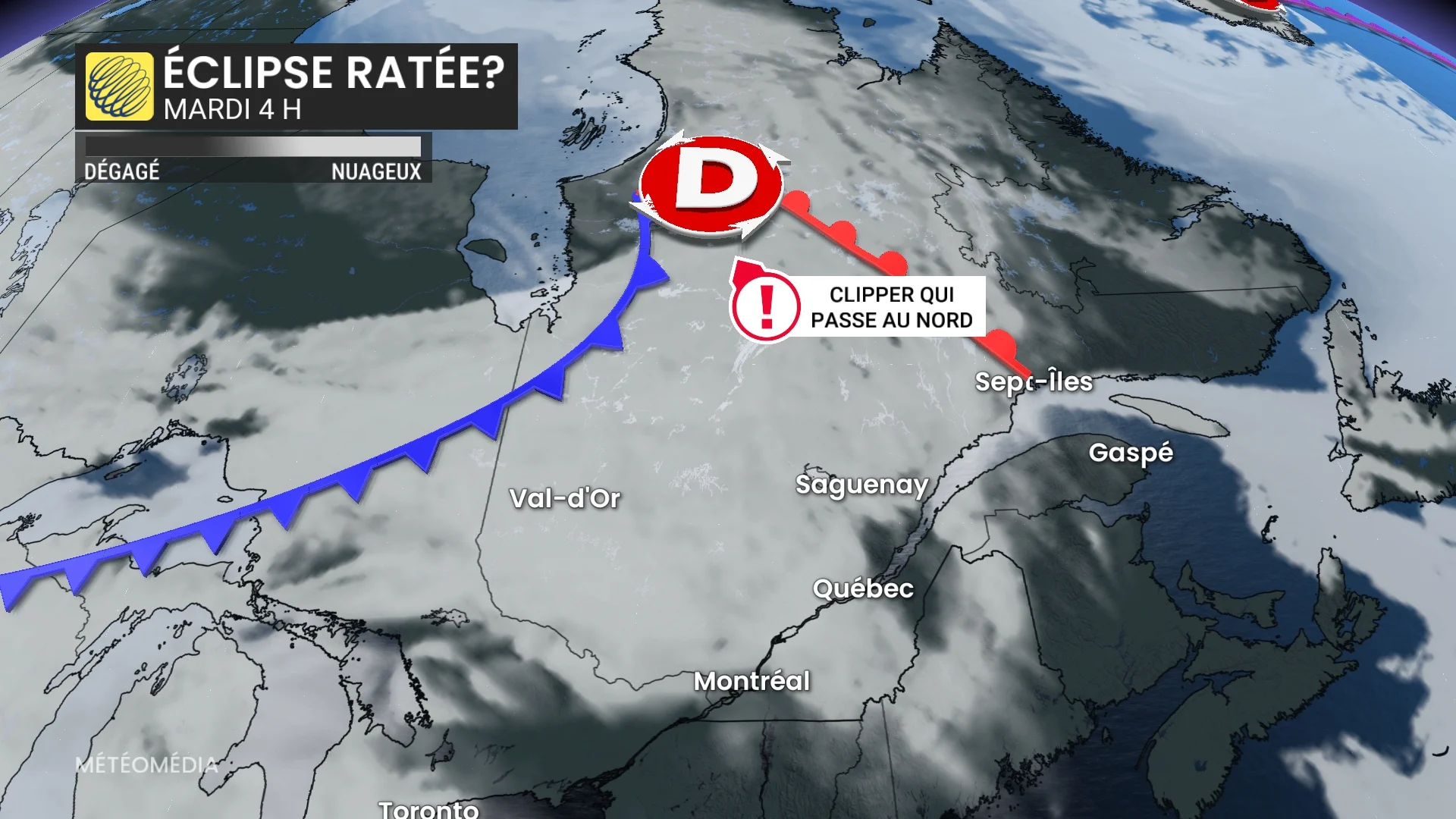 Éclipse de lune de mars