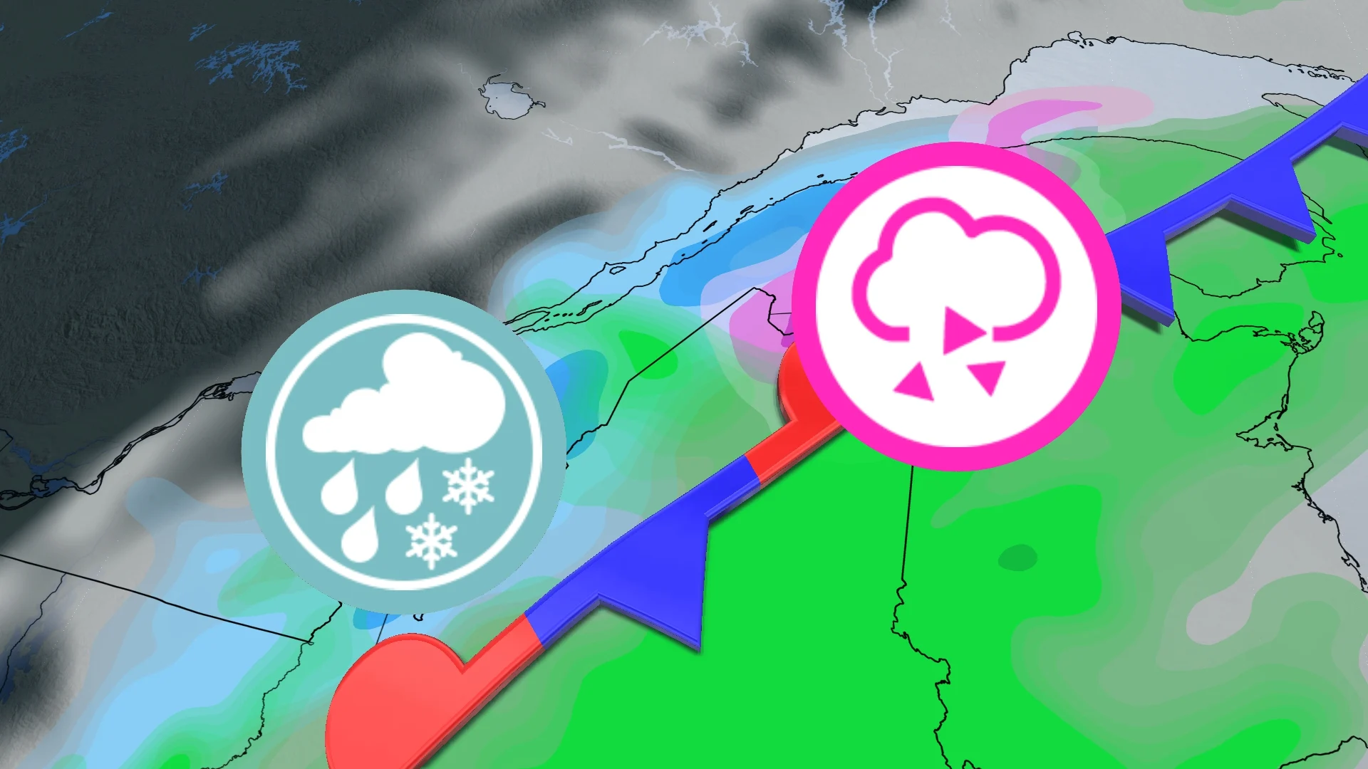 Neige au Québec lundi : l'hiver se relève 