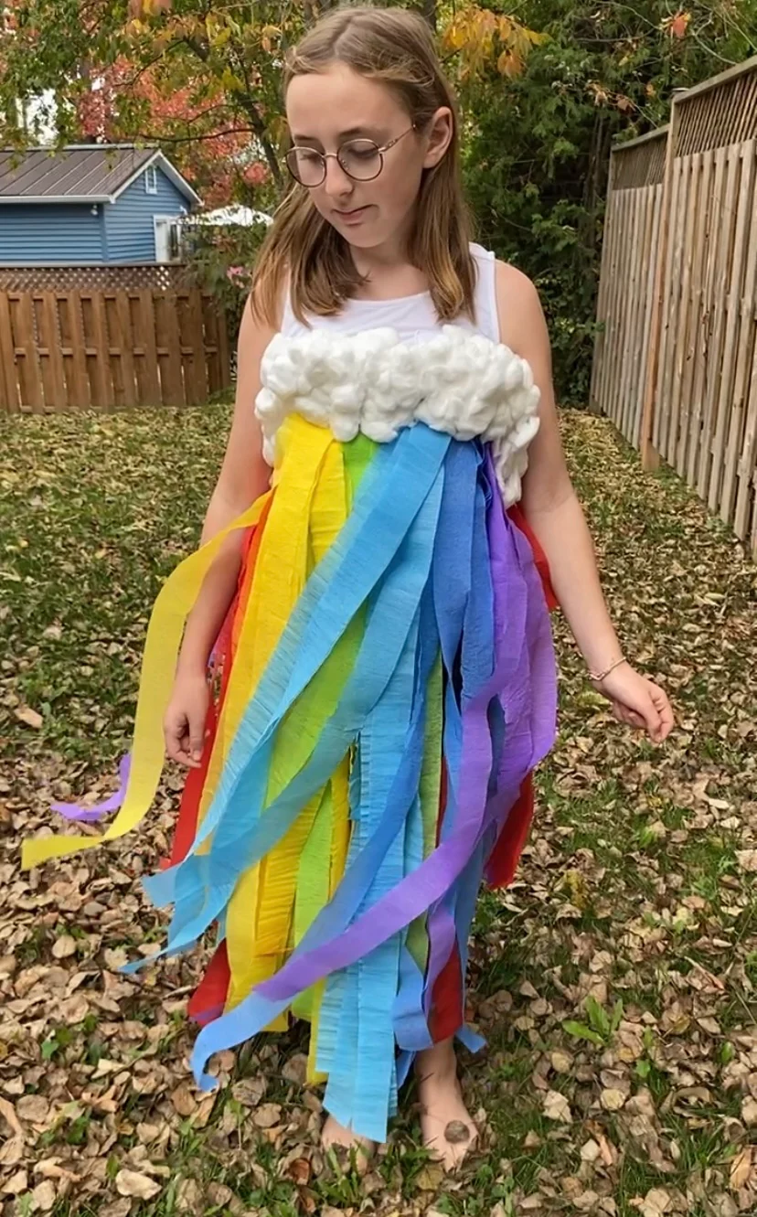 La robe arc-en-ciel