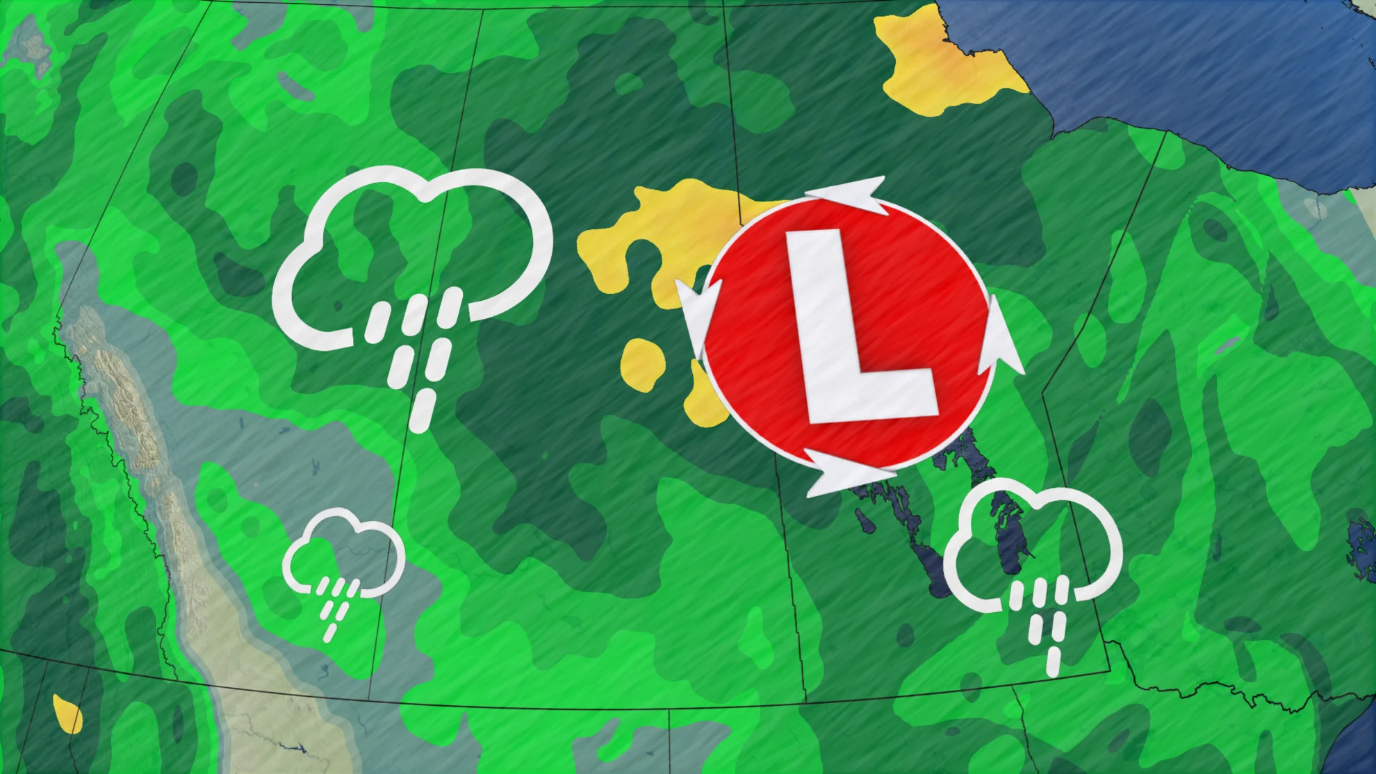 An unusual slug of Pacific moisture reaches Manitoba this week. See how much we're looking at, here