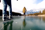 Wild skating season gets underway in Banff National Park