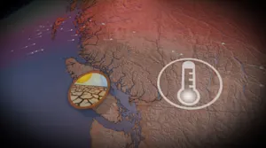 A brief period of summer-like warmth is lifting into B.C. to end the long weekend