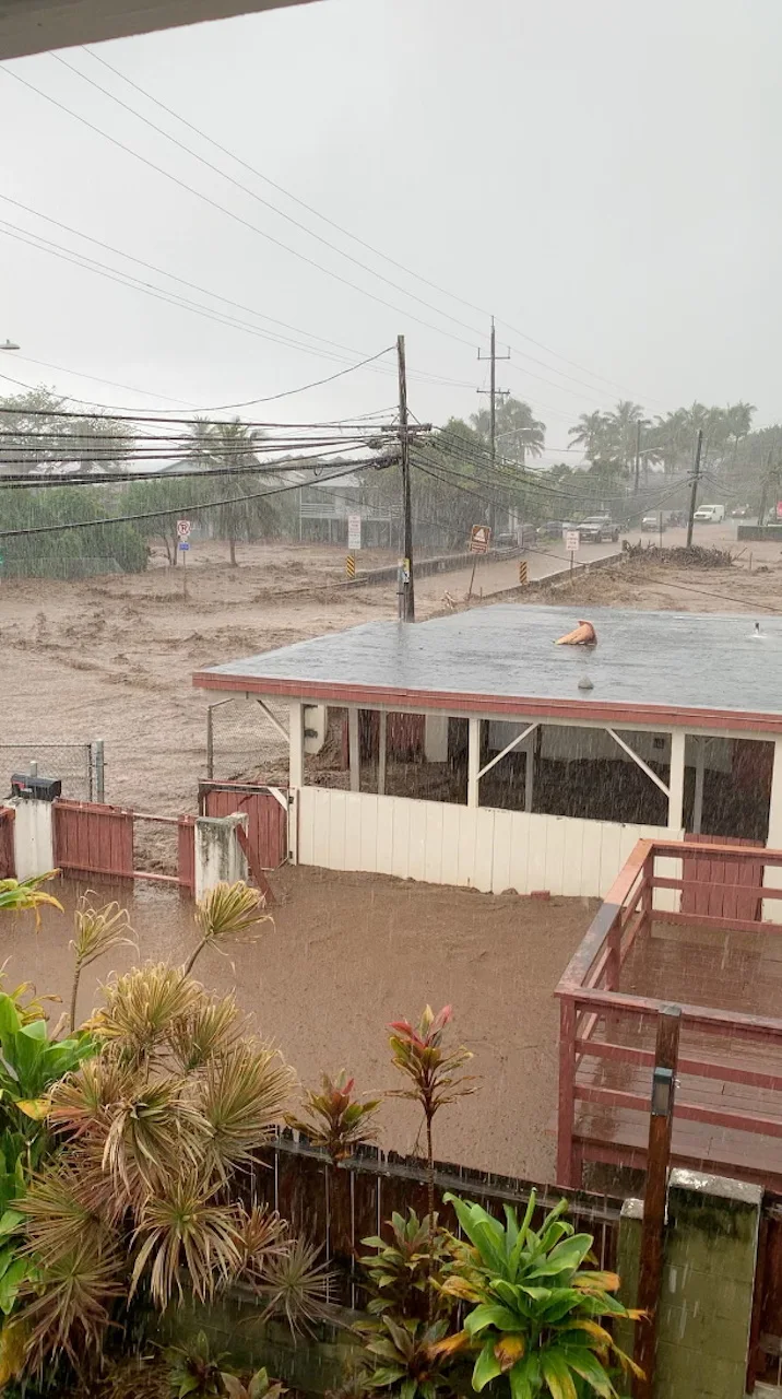 Hawaii floods/REUTERS
