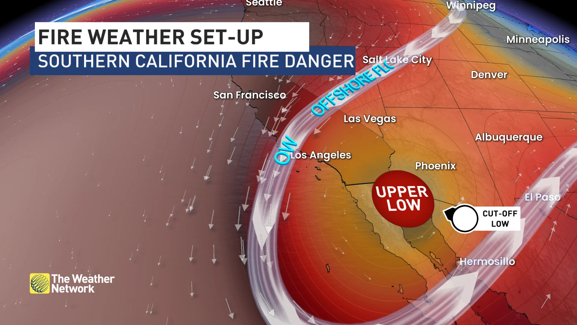 Baron - Southern California fire danger - Jan7
