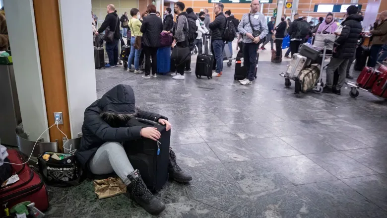 Vancouver airport restricting international flights to clear storm backlog