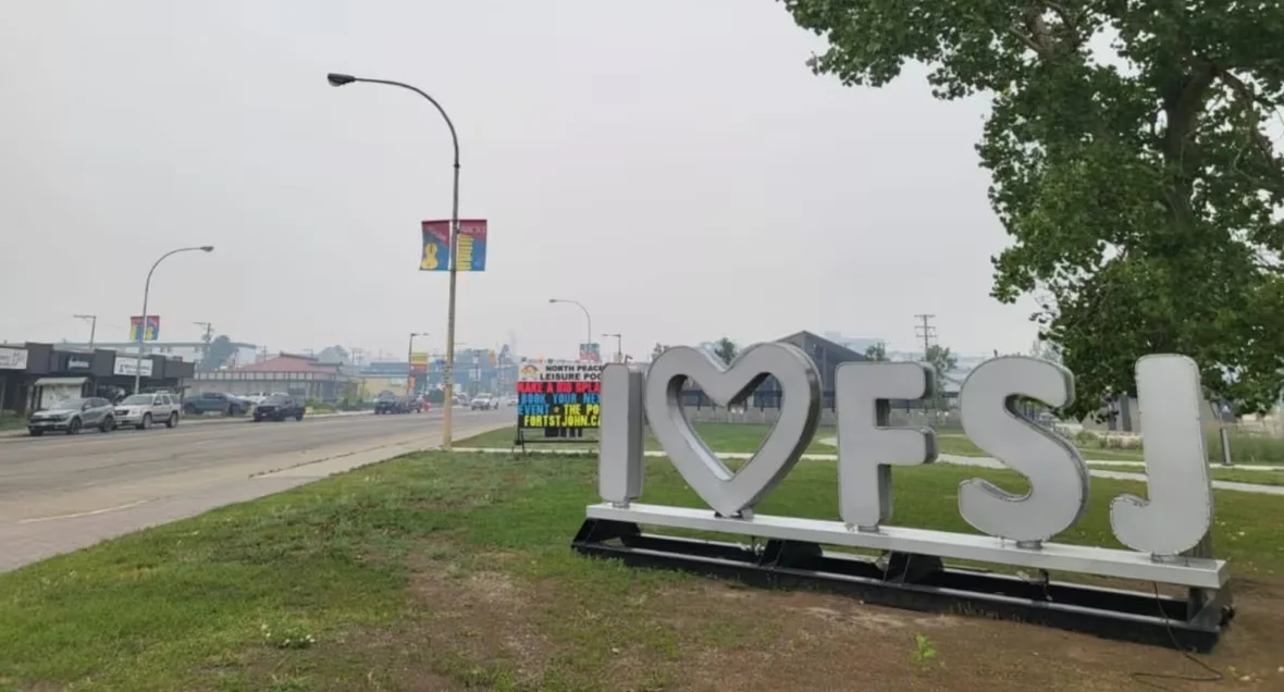 (CBC) Fort St. John B.C. Smoke July 19 2024
