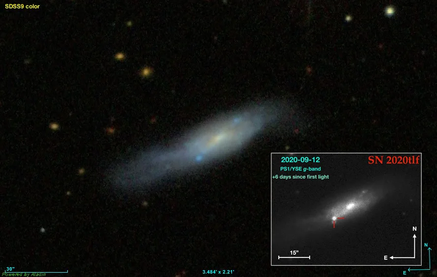 NGC 5731 SDSS2 SN2020tlf 