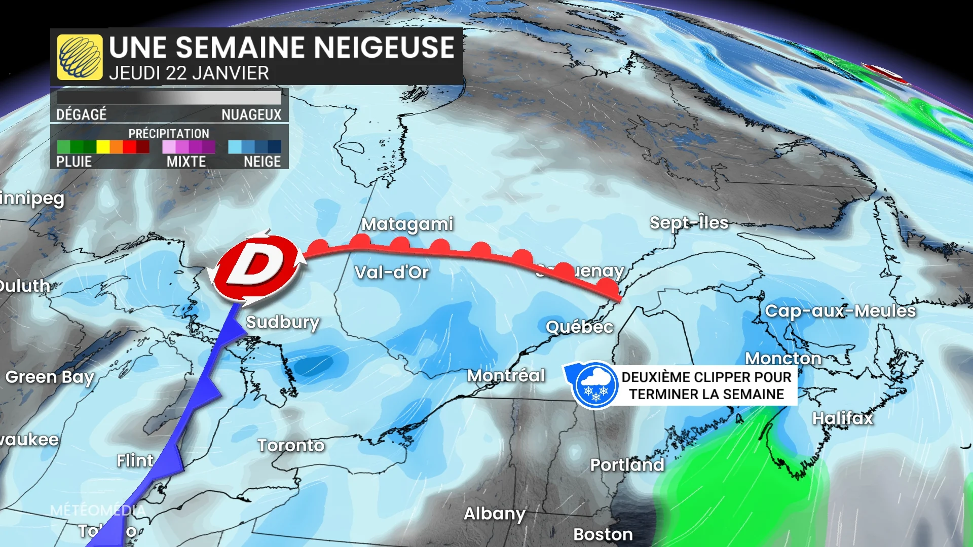 Neige légère et froid stable : semaine rêvée pour l’hiver
