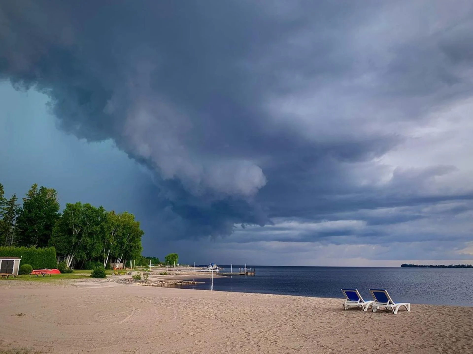 Orages violents : ça a brassé au Québec