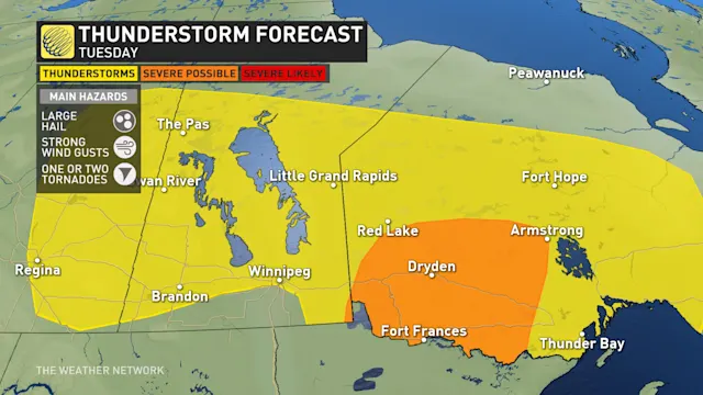 Tornado watches issued for today's severe storm threat in northwestern ...
