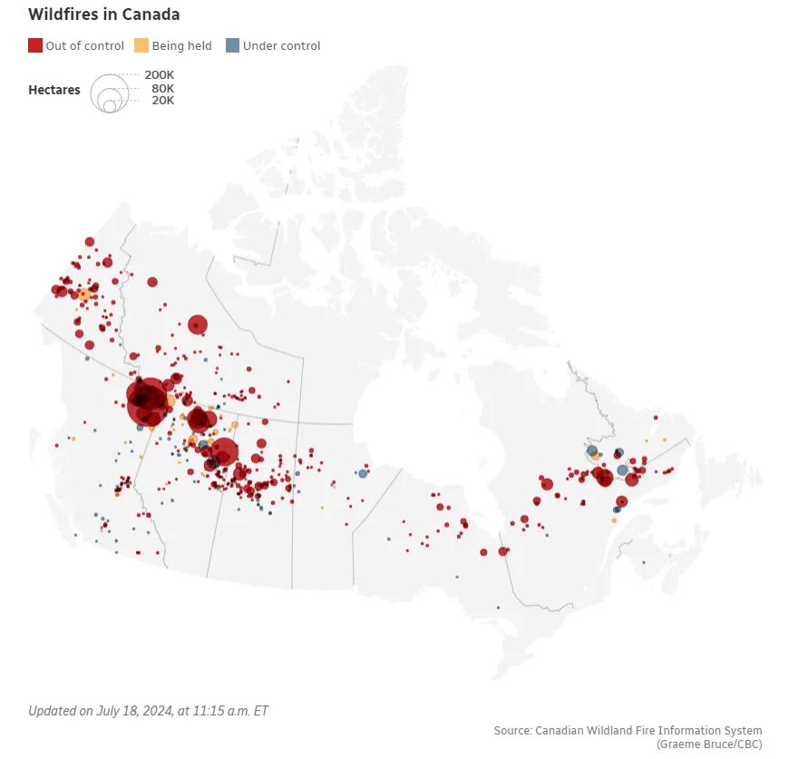 First Nation in B.C. issues new wildfire evacuation orders - The ...