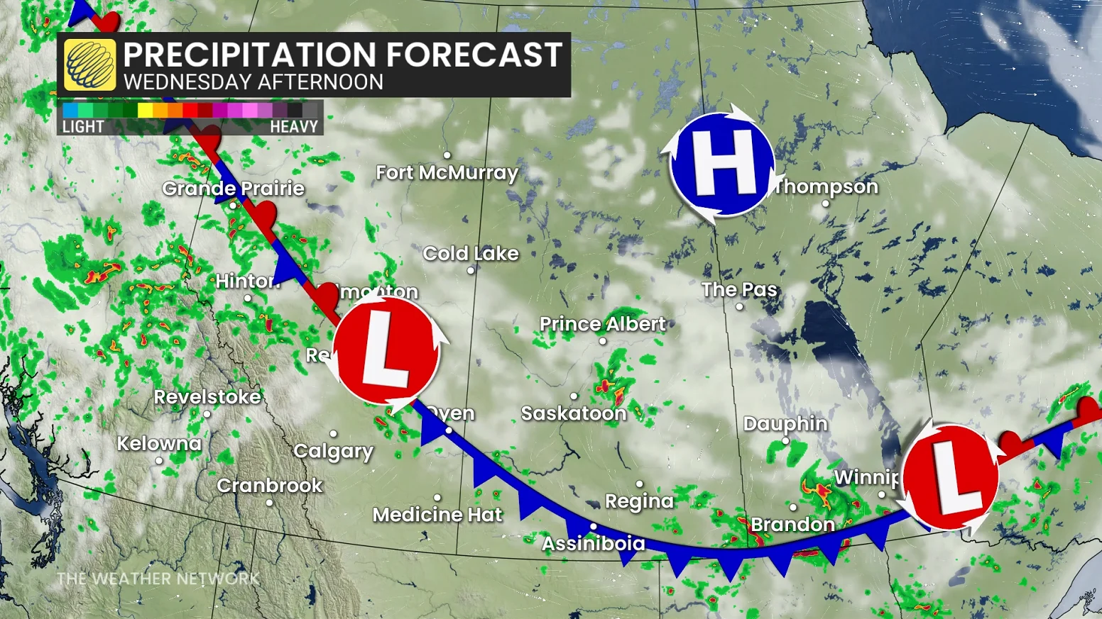 Baron - Prairie precip Wednesday - June17