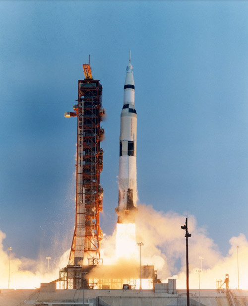 Apollo 13 Launch Courtesy NASA