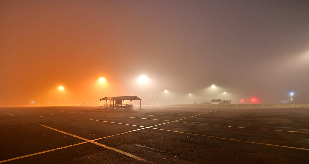 Follow these tips for staying safe while driving in thick fog