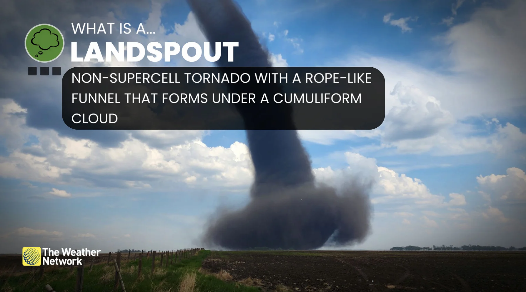 NEW FONT What is a landspout explainer
