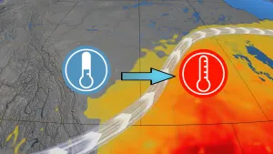 De juillet à octobre en l'espace de quelques heures dans cette région canadienne