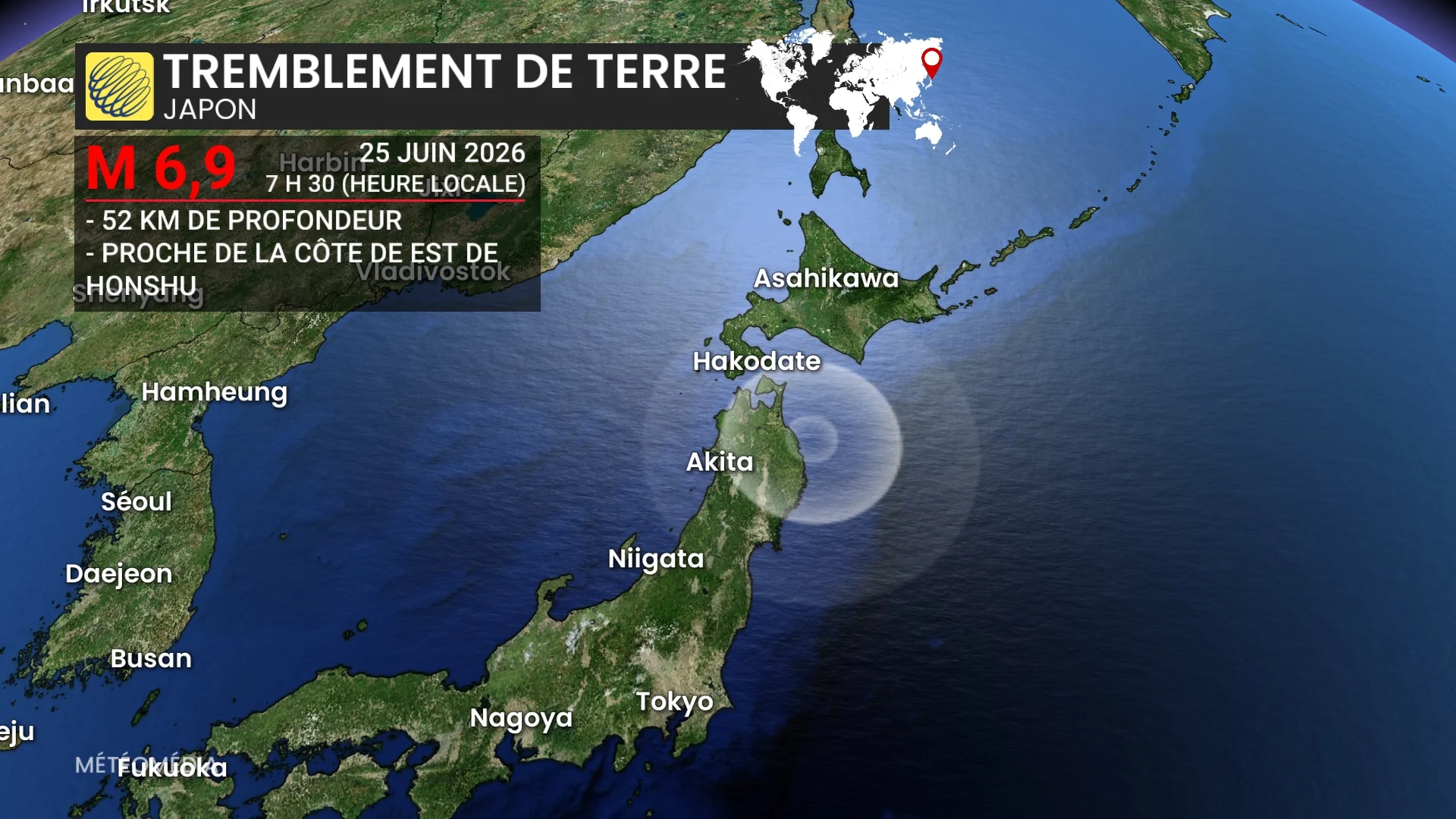 2 séismes au Venezuela et 1 au Japon