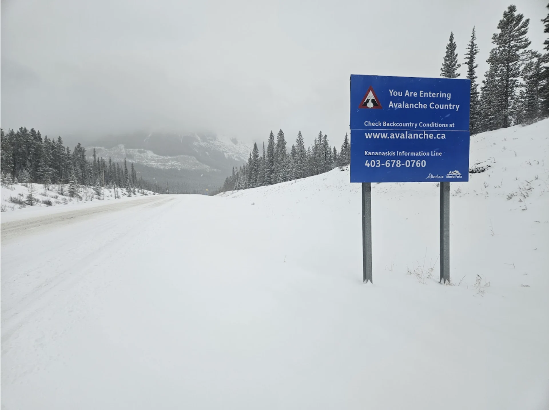 Avalanche warning issued as snow piles up in the Rockies