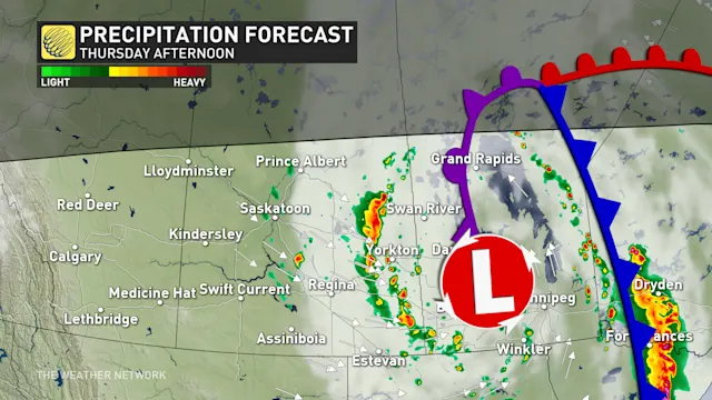 Severe storm threat lingers over the Prairies as many areas deal with ...