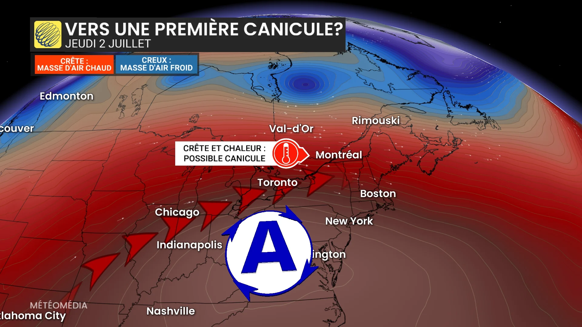 Chaleur lourde : une première canicule possible pour le sud du Québec